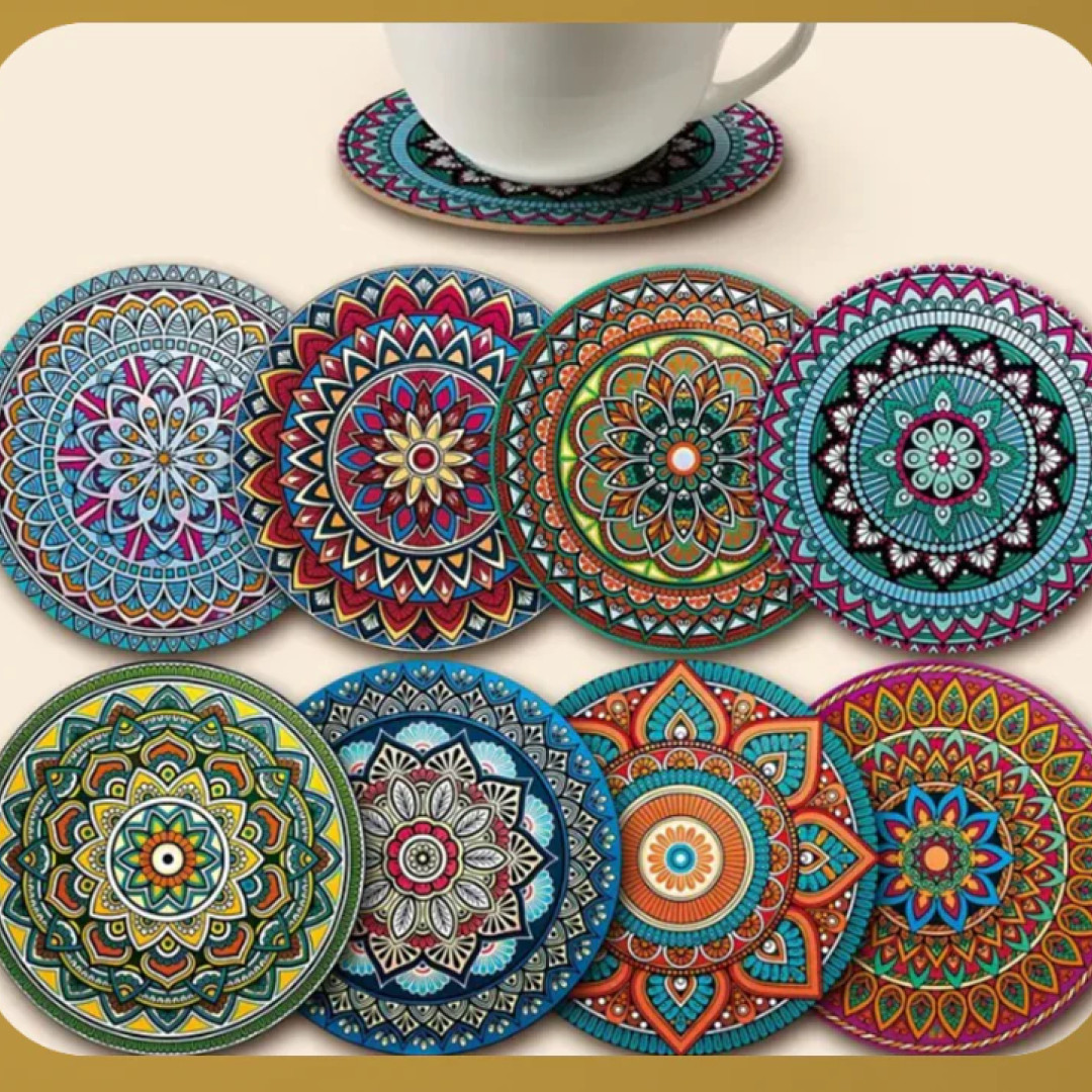 طقم قاعدة الحر للاكواب عدد 4 قطع